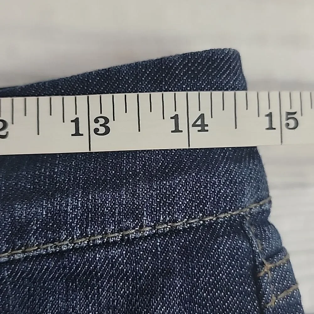 !It jeans Los Angeles darkwash blue denim bermuda shorts Women's Size 27